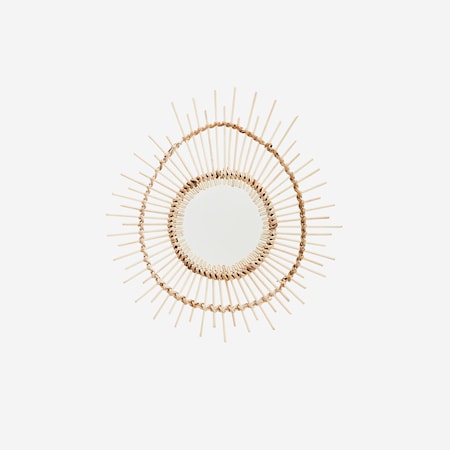 Spegel 30x28 cm Natur