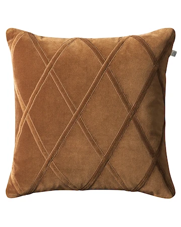 Orissa Kuddfodral Velvet Cognac 50x50cm