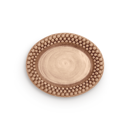 Bubbles Tallrik oval Cinnamon 20 cm