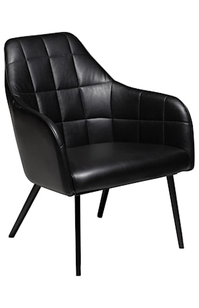Loungestol Embrace Konstläder - Vintage Svart