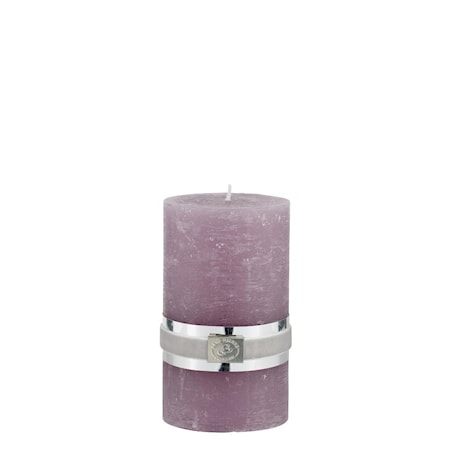 Blockljus Rustic 12,5 cm Rosa