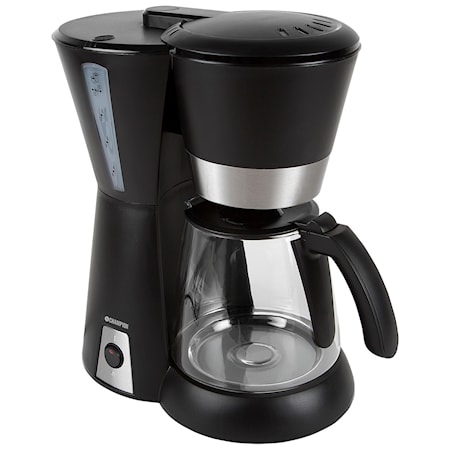 Kaffebryggare med Svängbart Lock Svart