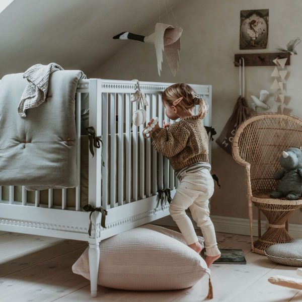 Spjälsäng Gustaviansk stil Gustavienne