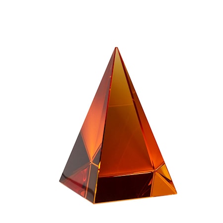Glaspyramid Orange