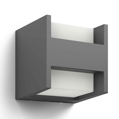 Arbour Vägglampa LED 2x4,5W Antracit