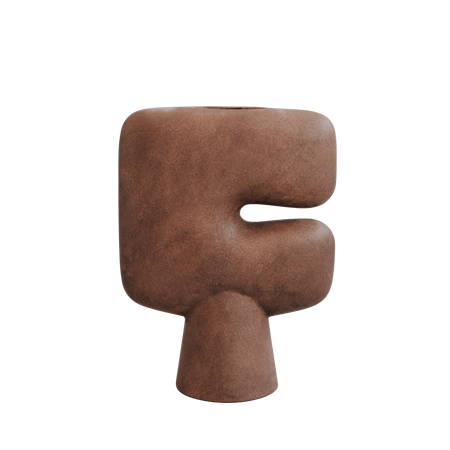 Tribal Vas Big Terracotta