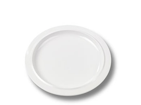 Tallrik Picnic Vit Ø 22cm