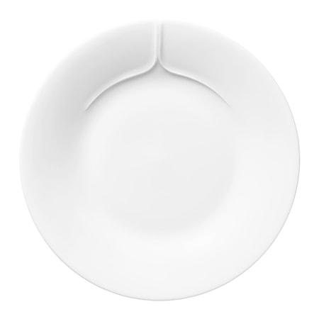 Pli Blanc Tallrik 17 cm