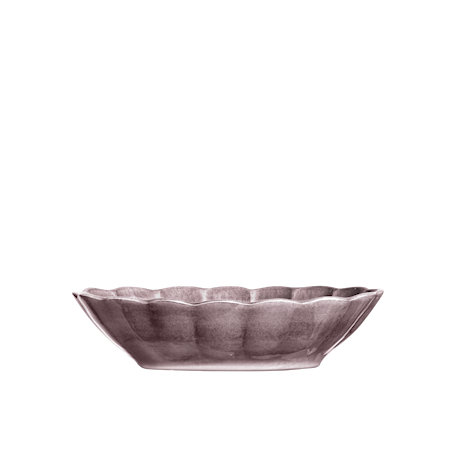 Oyster Skål Plommon 23x18cm