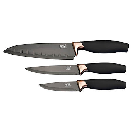 Knivset 3 delar Brooklyn Koppar