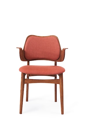 Gesture Stol Peachy Pink Teak Ek Canvas