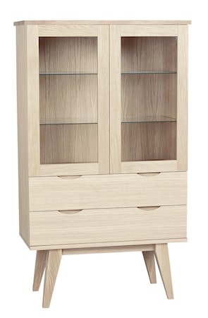 Filippa vitrin 2D 2L vitpigmenterad ek