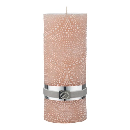 Blockljus Safia 20 cm Rosa