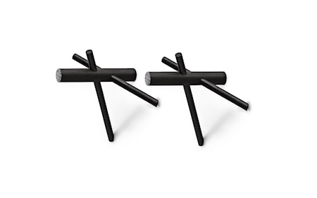 Sticks Krokar Svart 2 pcs
