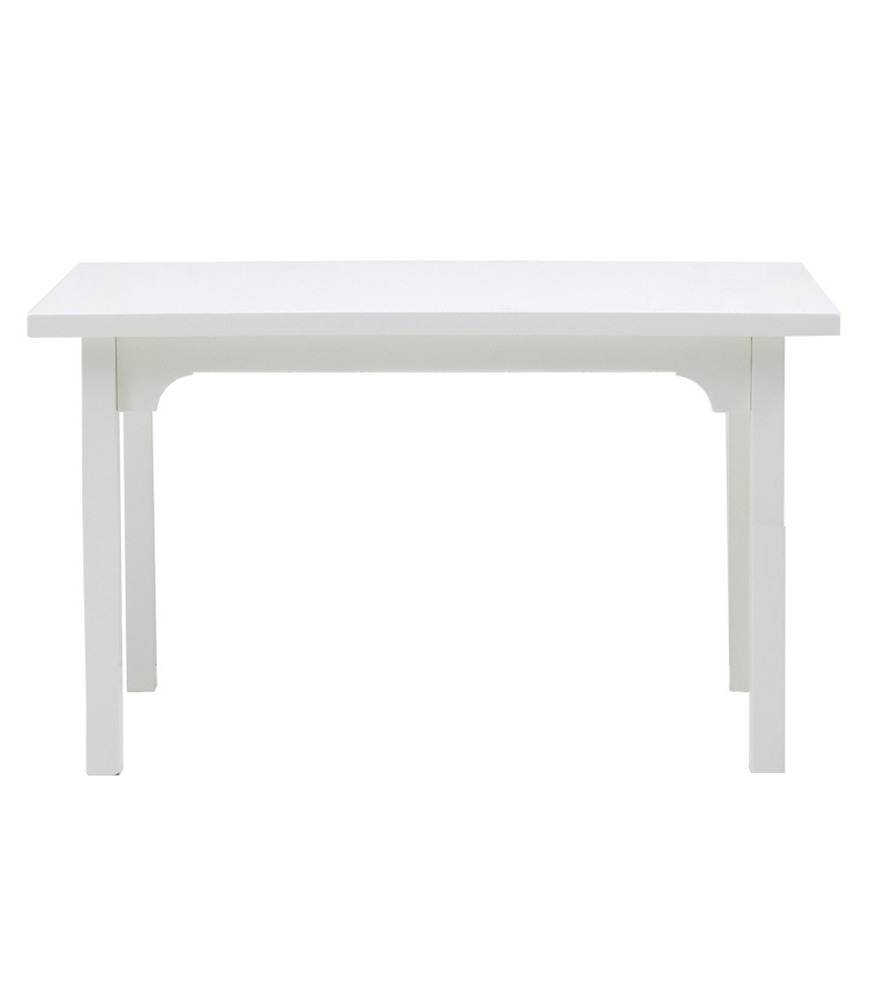 Avlastningsbord 85 x 46 cm vit, Oliver Furniture