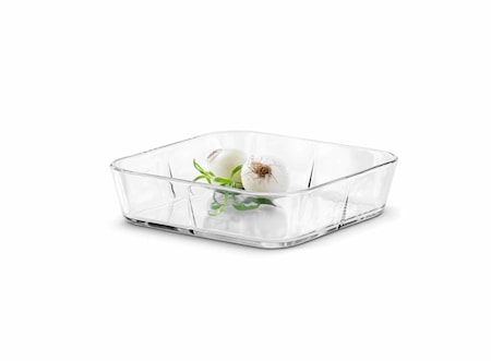 Grand Cru Ugnsfast form Glas Klar 23,5x23,5 cm
