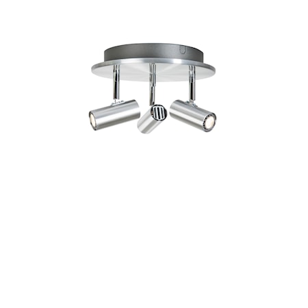Cato Triospot Alu LED Dimbar