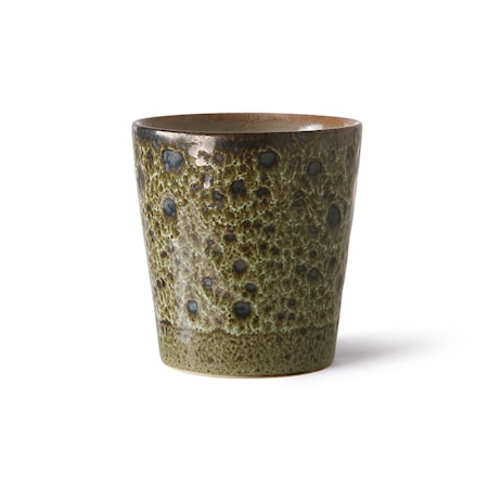 70s ceramics Kaffe Mugg Vulcano