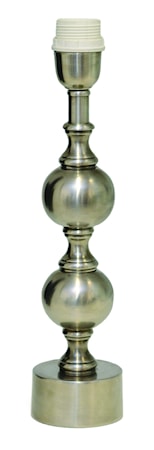 Charlotta Lampfot Låg Antik silver