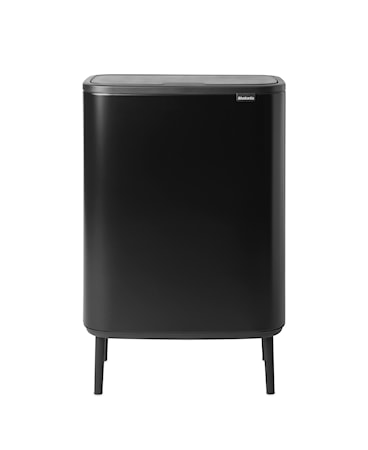 Bo Touch Papperskorg Mattsvart 2x30 L