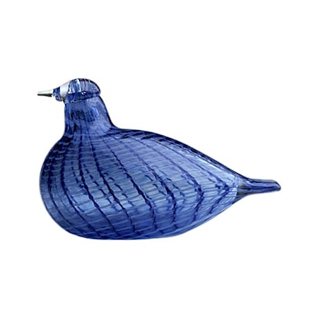 Birds by Toikka blå fjäder fågel 130x85 mm