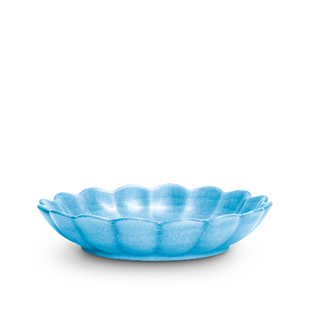 Ostronskål Mellan Turkos 24 cm