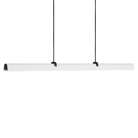 Fold Pendel Antracit/Vitstruktur Linjär 118 cm
