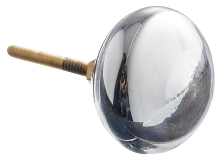 Dörrhandtag Ø 4 cm - Silver
