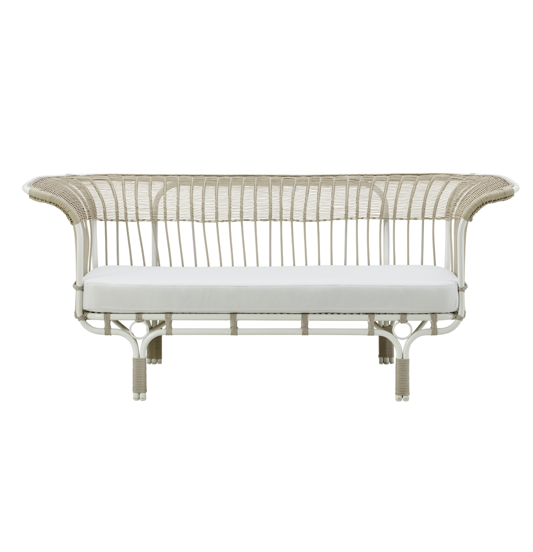 Soffa Belladonna Exterior white FA, Sika-design