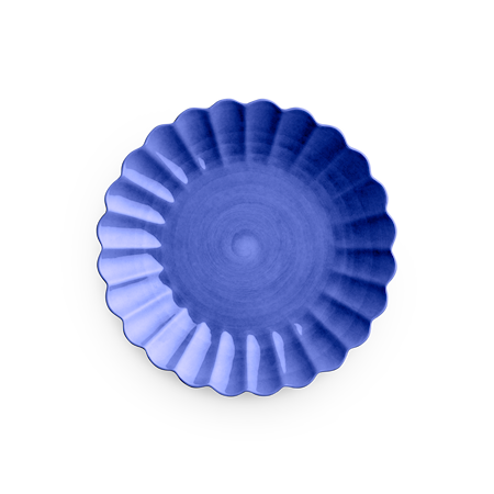 Oyster Tallrik Blå 28 cm