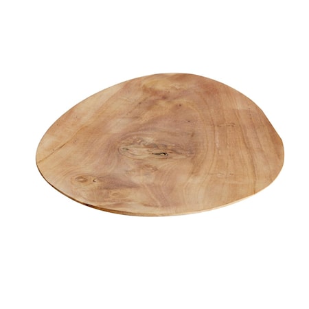 Drop Tallrik Teak 19x25 cm