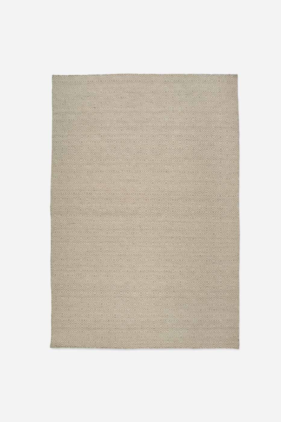 Matta Goose Eye 170x230cm Natur vit