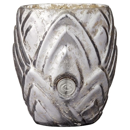 Värmeljuslykta Dalia 10,5 cm Beige