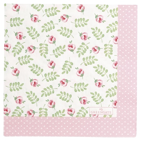 Servett Lily petit 20-pack 33x33 cm Vit