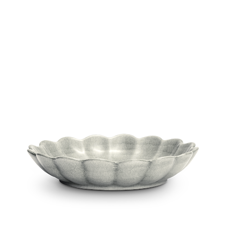 Ostronskål Mellan Grå 24 cm
