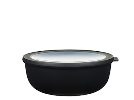 Cirqula Skål med Lock 2,25 L Svart