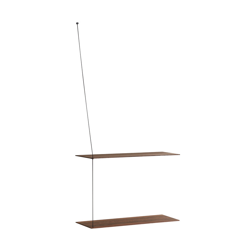 Woud Stedge hylla 60 cm rökt ek