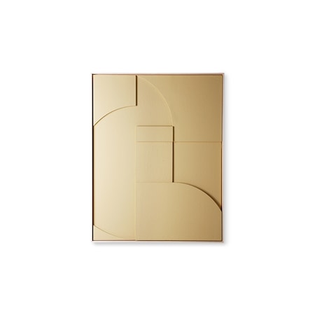 Framed Relief Art Panel Sand A Medium