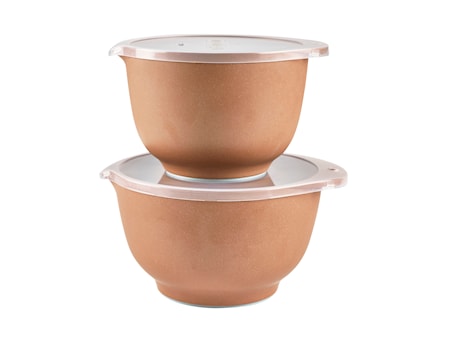 Skålset Margrethe 2+3 l m/lock Pebble Terra