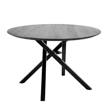 Connor Matbord Svart Ek 77 cm