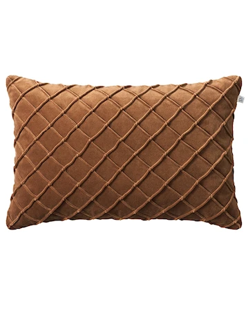 Deva Kuddfodral Velvet Cognac 40x60cm