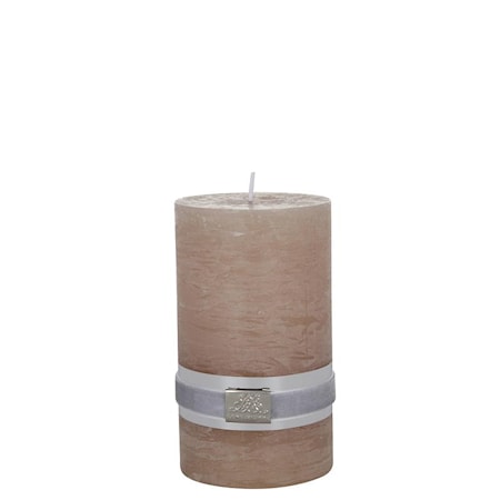 Blockljus Rustic 12,5 cm Brun