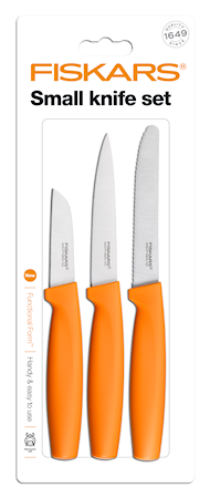 Functional Form Litet knivset 3 knivar Orange