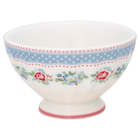 Evie French Skål Medium Vit