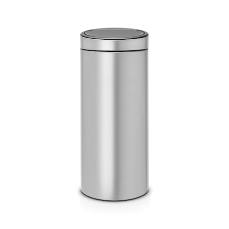 Touch Bin NEW, plastinnerhink 30 L Metallic Grå