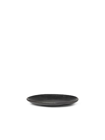 Flow Tallrik Small Svart 15 cm