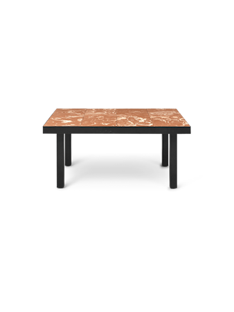 Flod Tiles Soffbord Teracotta/Svart