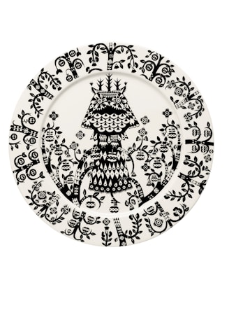 Taika Tallrik 27 cm svart