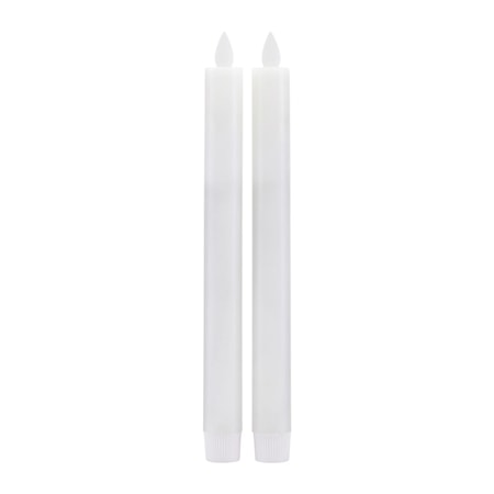 Stearinljus LED Vit 24cm