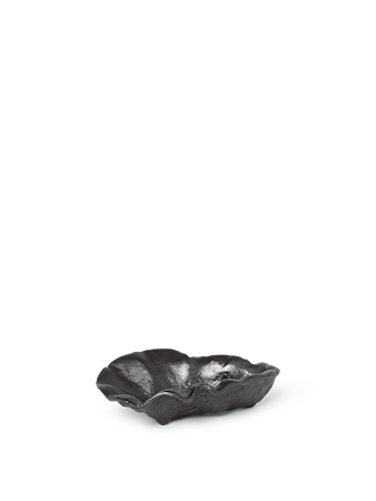 Oyster Skål Svart Mässing